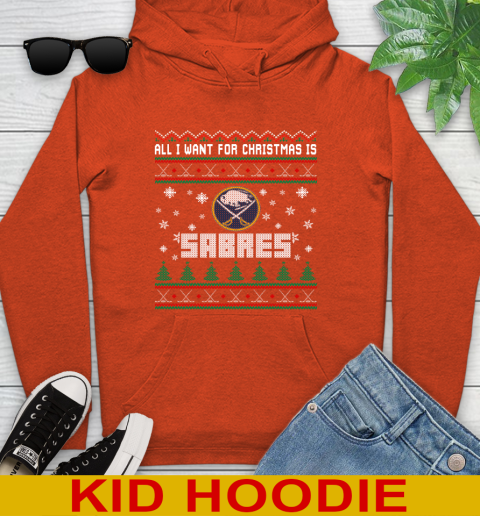Buffalo Sabres NHL Hockey All I Want For Christmas Is My Team Sports 131