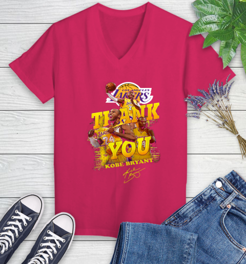Great Thank you Kobe Bryant Los Angeles Lakers signature shirt 78