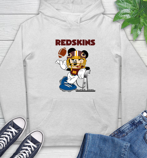 NFL Washington Redskins Mickey Mouse Disney Super Bowl Football T Shirt Hoodie