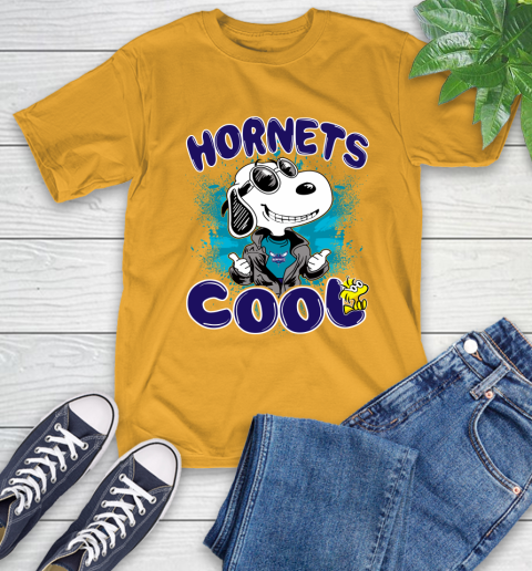NBA Basketball Charlotte Hornets Cool Snoopy Shirt T-Shirt 2