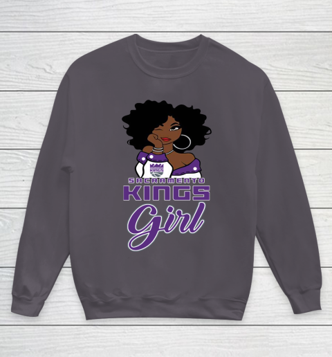 Sacramento Kings Girl NBA Youth Sweatshirt 6