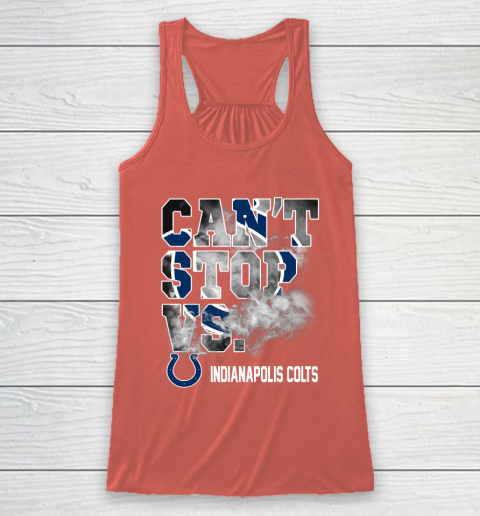 NFL Indianapolis Colts Can't Stop Vs Racerback Tank 3