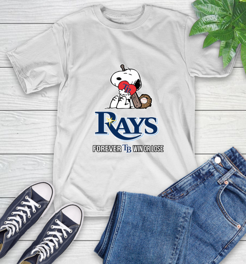 MLB The Peanuts Movie Snoopy Forever Win Or Lose Baseball Tampa Bay Rays