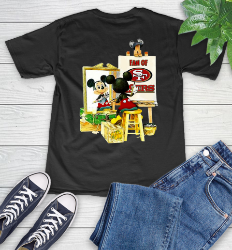 NFL Football San Francisco 49ers Mickey Drawing Shirt 46
