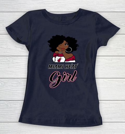 Miami Heat Girl NBA Women's T-Shirt 4