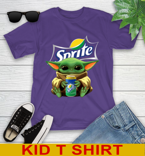 Star Wars Baby Yoda Hugs Sprite Soft Drink Shirt 104