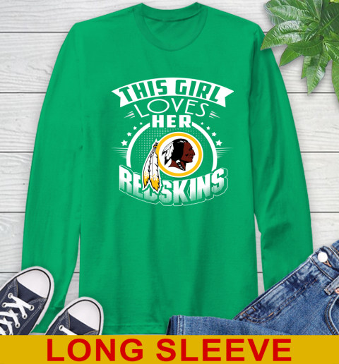 Washington Redskins NFL Football This Girl Loves Her Team 62