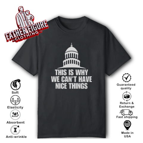 This Is Why We Cant Have Nice Things Anti Government T-Shirt