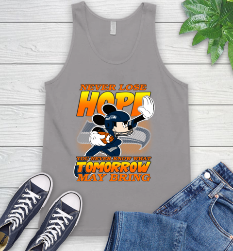 Seattle Seahawks NFL Football Mickey Disney Never Lose Hope Tank Top 3