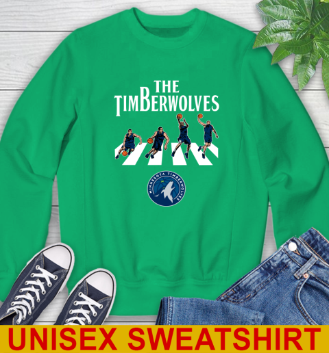 NBA Basketball Minnesota Timberwolves The Beatles Rock Band Shirt Sweatshirt 8