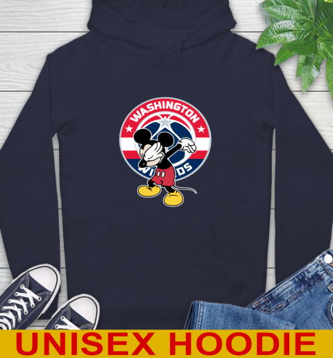 Washington Wizards NBA Basketball Dabbing Mickey Disney Sports Hoodie 4