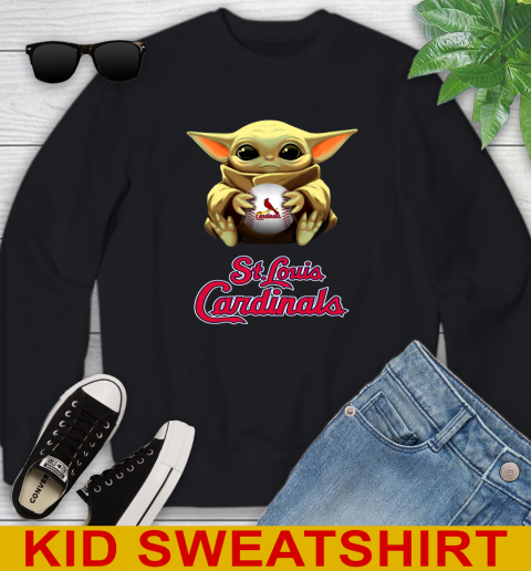 MLB Baseball St.Louis Cardinals Star Wars Baby Yoda Shirt 114