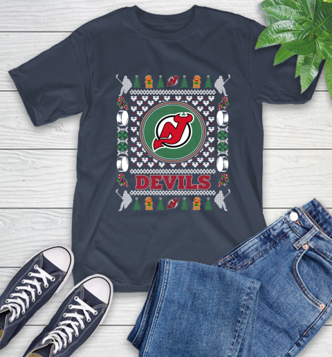 New Jersey Devils Merry Christmas NHL Hockey Loyal Fan Ugly Shirt 3