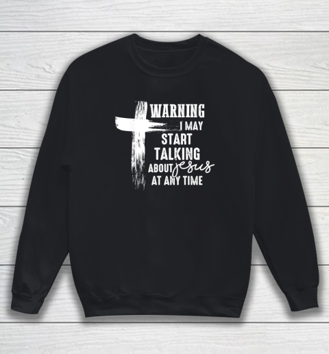 Talking About Christ Graphic Cross God In My Heart Sweatshirt