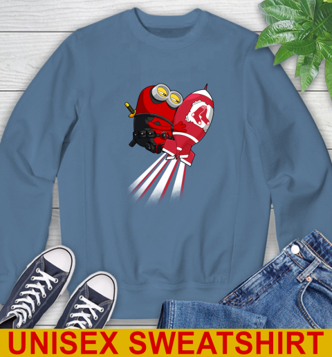 MLB Baseball Boston Red Sox Deadpool Minion Marvel Shirt Sweatshirt 10