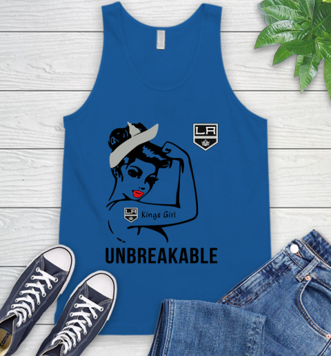 NHL Los Angeles Kings Girl Unbreakable Hockey Sports Tank Top 3