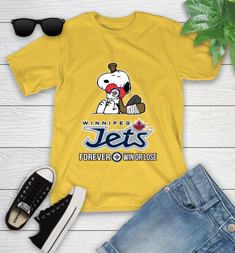 NHL The Peanuts Movie Snoopy Forever Win Or Lose Hockey Winnipeg Jets 110