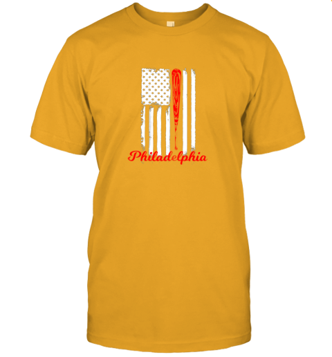 ck6y philadelphia baseball flag shirt for philly baseball fans jersey t shirt 60 front gold