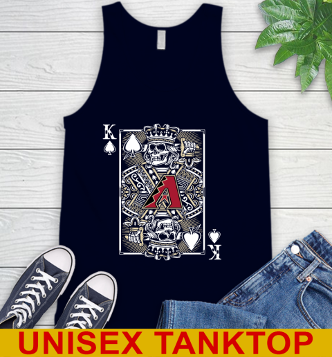 Arizona Diamondbacks MLB Baseball The King Of Spades Death Cards Shirt Tank Top 2