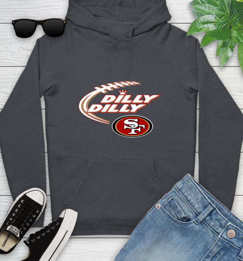 NFL San Francisco 49ers Dilly Dilly Football Sports Youth Hoodie 8