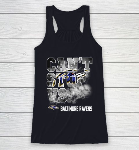 NFL Baltimore Ravens Can't Stop Vs Racerback Tank 7
