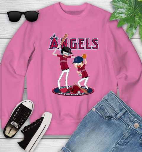 MLB Los Angeles Angels Rick And Morty Baseball 121