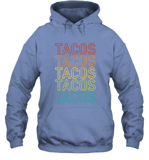 w35y vintage mexicantacos hoodie 23 front carolina blue
