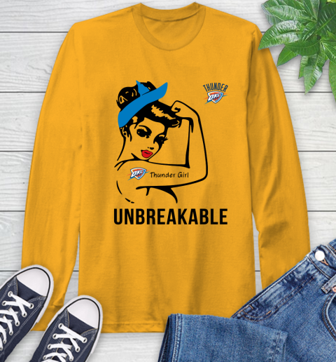 Oklahoma city thunder long sleeve t shirt outlet