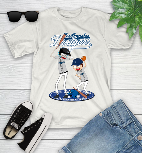 MLB Los Angeles Dodgers Rick And Morty Baseball 103