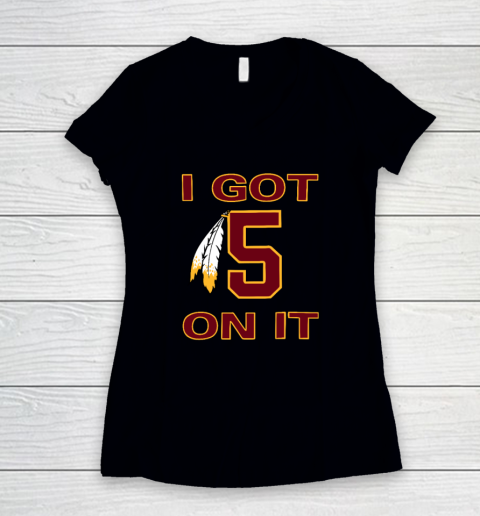 I Got 5 On It Women's V-Neck T-Shirt