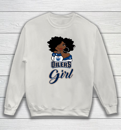Edmonton Oilers Girl NHL Sweatshirt 10