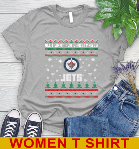 Winnipeg Jets NHL Hockey All I Want For Christmas Is My Team Sports 89