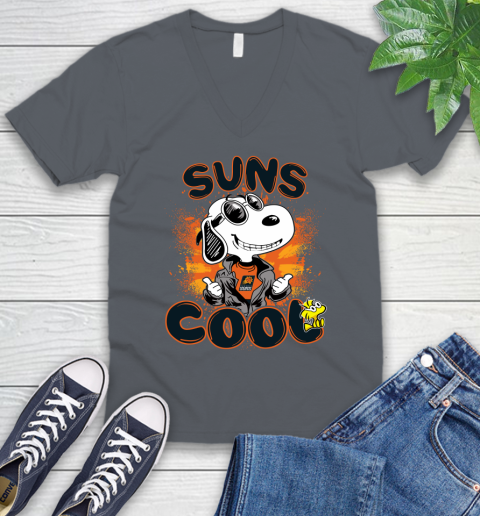 NBA Basketball Phoenix Suns Cool Snoopy Shirt V-Neck T-Shirt 5 NBA Basketball Phoenix Suns Cool Snoopy Shirt V-Neck T-Shirt - Image 5