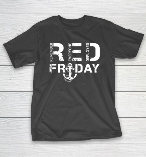 On Fridays We Wear Red Friday Military Navy Soldiers T-Shirt