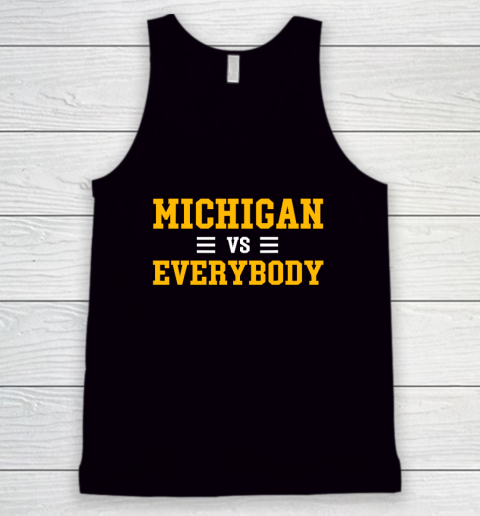Michigan vs Eeverything Everybody Tank Top