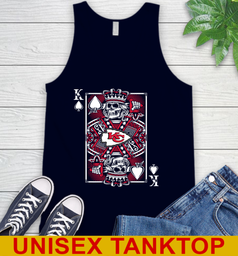 Kansas City Chiefs NFL Football The King Of Spades Death Cards Shirt Tank Top 2