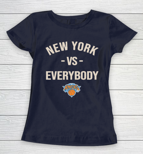 New York Knicks Vs Everybody Women's T-Shirt 2
