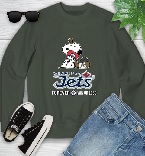 NHL The Peanuts Movie Snoopy Forever Win Or Lose Hockey Winnipeg Jets 124