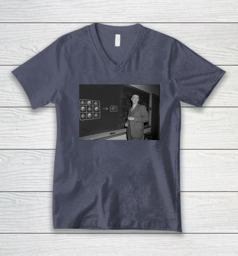 Funny Nuclear Equations Oppenheimer Minecraft V-Neck T-Shirt 6