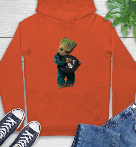 NHL Groot Guardians Of The Galaxy Hockey Sports New York Rangers Hoodie 5