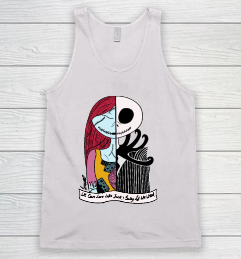 Jack and Sally  Blink 182 I Miss You Tank Top