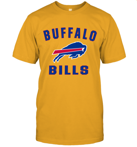 Buffalo Bills NFL Pro Line Gray Victory Arch Unisex Jersey Tee