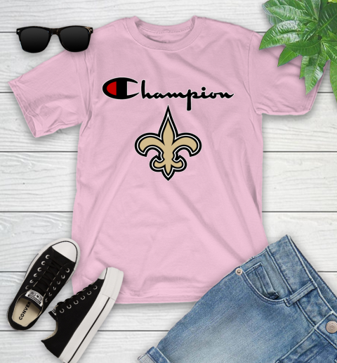 NFL Football New Orleans Saints Champion Shirt Youth T-Shirt 7