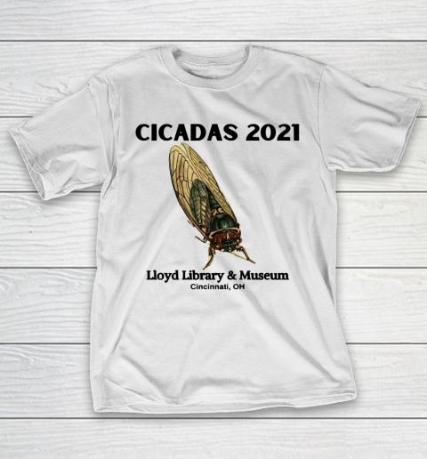 Cicadas 2021 Lloyd Library And Museum T-Shirt