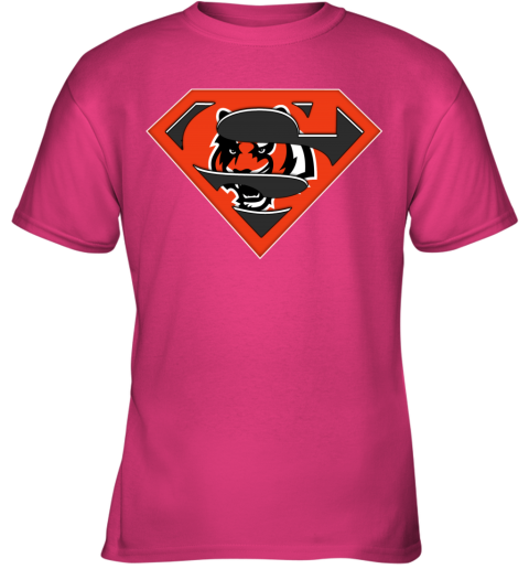 Cincinnati Bengals Superman Logo Sweatshirt – Moano Store funny