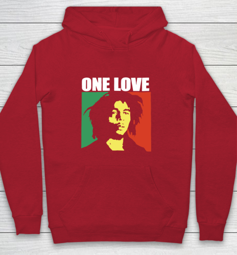 One Love Bob Marley Youth Hoodie 7