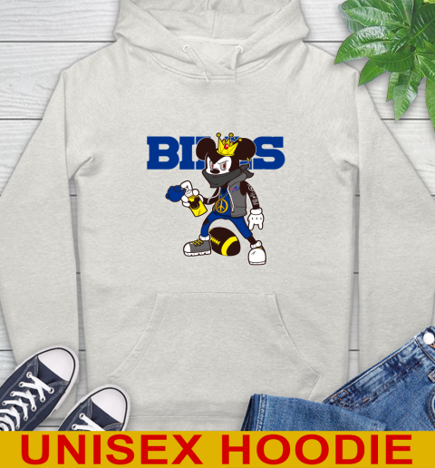 Buffalo Bills NFL Football Mickey Peace Sign Sports Hoodie 12