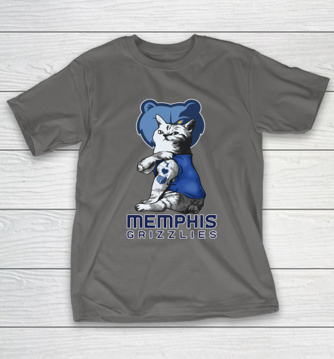 NBA Basketball My Cat Loves Memphis Grizzlies T-Shirt 8
