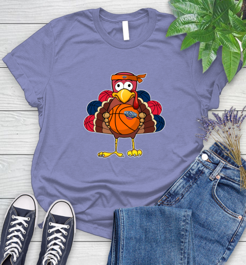 New Orleans Pelicans Turkey thanksgiving day Women's T-Shirt 11