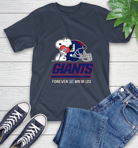 NFL The Peanuts Movie Snoopy Forever Win Or Lose Football New York Giants 4